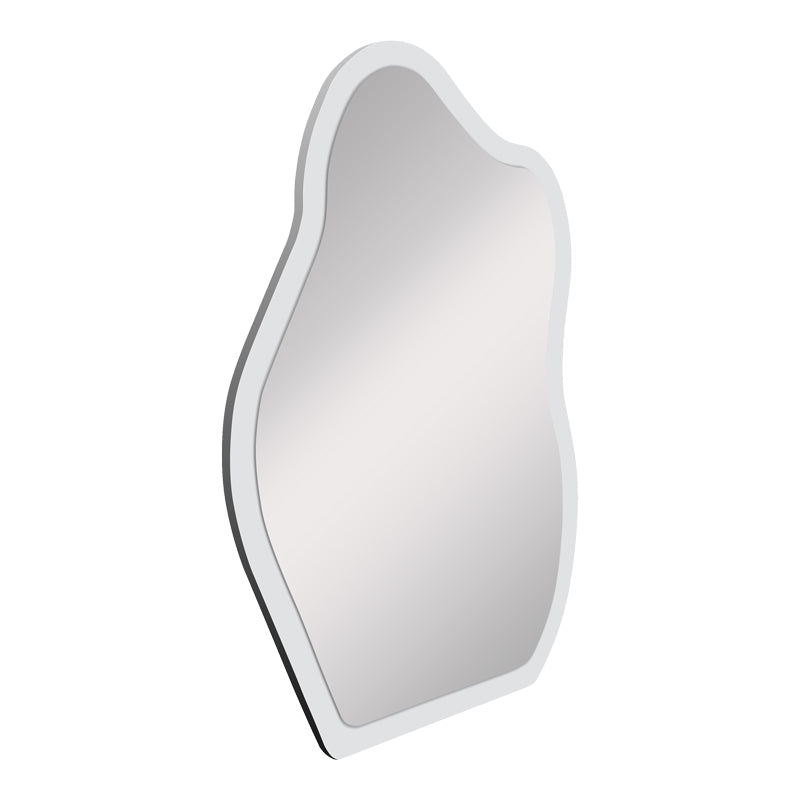 Oglinda decorativa Evanthia, MDF, 36x2x56 cm - Alb