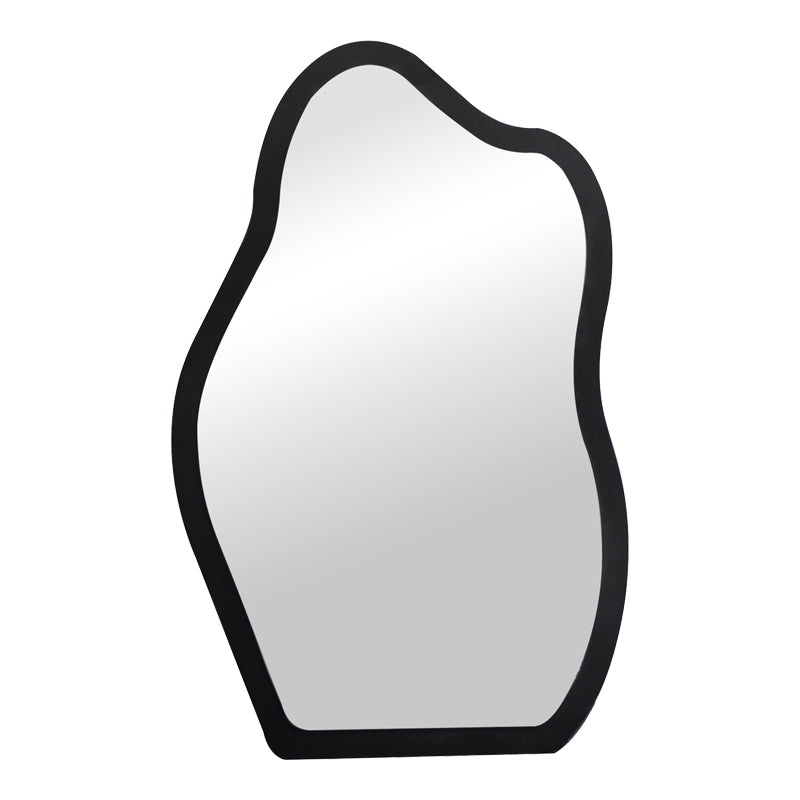 Oglinda decorativa Evanthia, MDF, 36x2x56 cm - Negru