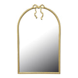 Oglinda decorativa Frensia, Lemn Aurit, Auriu, 58x93 cm