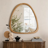 Oglinda decorativa Ione, MDF, 55x3x60 cm