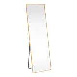 Oglinda decorativa Moira, Negru - Auriu, 50x28x160 cm - Auriu