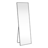 Oglinda decorativa Moira, Negru - Auriu, 50x28x160 cm - Negru