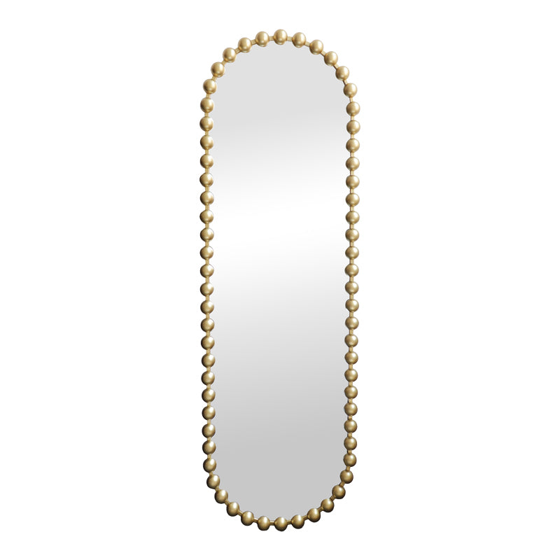 Oglinda decorativa Myrtus, Metal, 40x3x160 cm - Auriu