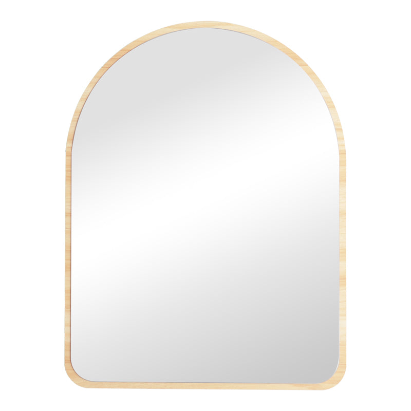 Oglinda decorativa Selene, MDF, 46x2x60 cm - Natural