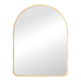 Oglinda decorativa Selene, MDF, 46x2x60 cm - Natural