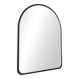 Oglinda decorativa Selene, MDF, 46x2x60 cm - Negru