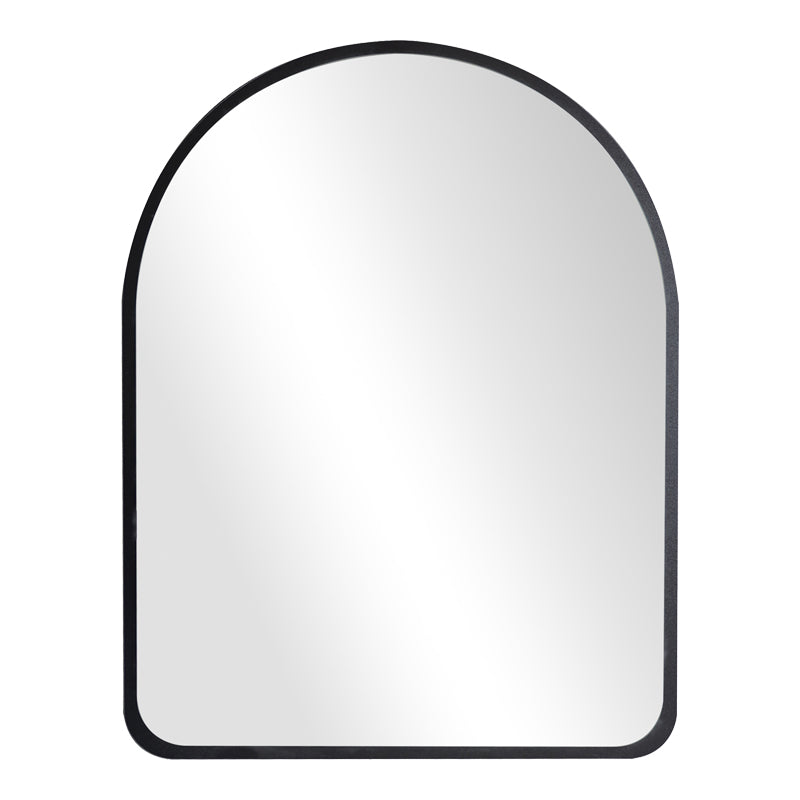 Oglinda decorativa Selene, MDF, 46x2x60 cm - Negru