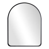 Oglinda decorativa Selene, MDF, 46x2x60 cm - Negru