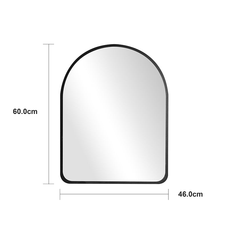 Oglinda decorativa Selene, MDF, 46x2x60 cm - Alb