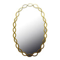 Oglinda decorativa Untento, Lemn, 51x77 cm