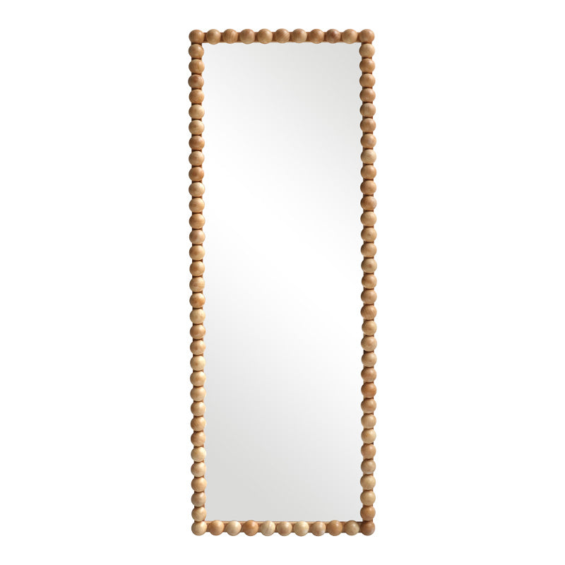 Oglinda din lemn cu finisaj Natural Ledalo, Lemn, 45x130 cm - Natur