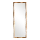 Oglinda din lemn cu finisaj Natural Ledalo, Lemn, 45x130 cm - Natur