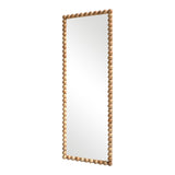 Oglinda din lemn cu finisaj Natural Ledalo, Lemn, 45x130 cm - Natur