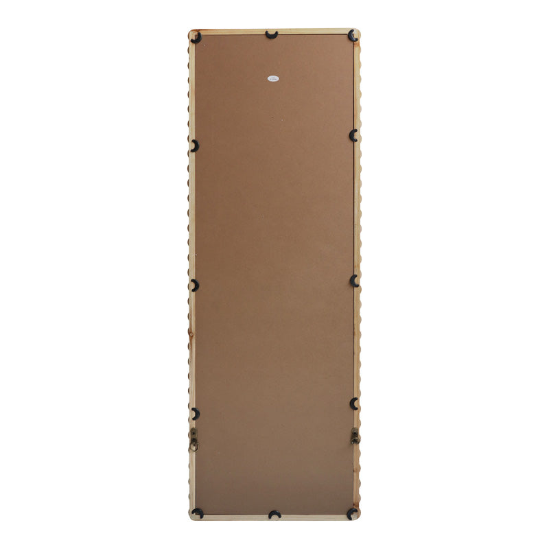 Oglinda din lemn cu finisaj Natural Ledalo, Lemn, 45x130 cm - Natur