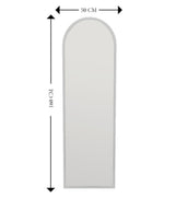 Oglindă Emma - White, Alb, 2x160x50 cm