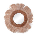 Oglinda Fraklone abaca Natural 50x50 cm