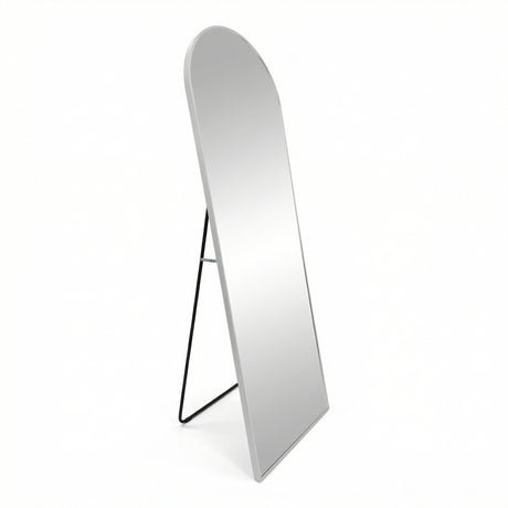 Oglinda Lorens, Aluminiu, Argintiu, 46x40x150 cm
