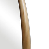 Oglinda ovala cu rama Naturala Marly, Natur, 50x127 cm, foto produs
