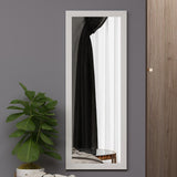 Oglindă Ovea - White, Alb, 2x105x40 cm