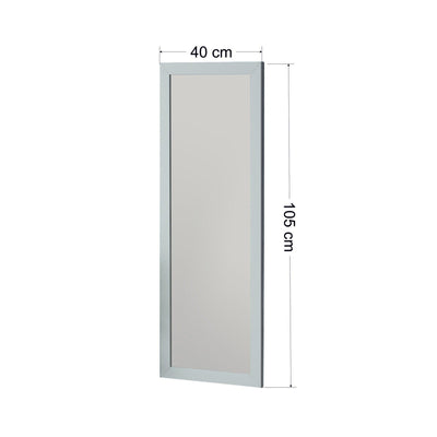 Oglindă Ovea - White, Alb, 2x105x40 cm