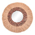 Oglinda Paranome din sisal si abaca Natural 115x115 cm