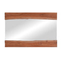 Oglinda Riverine lemn de tec Natural 120x80 cm