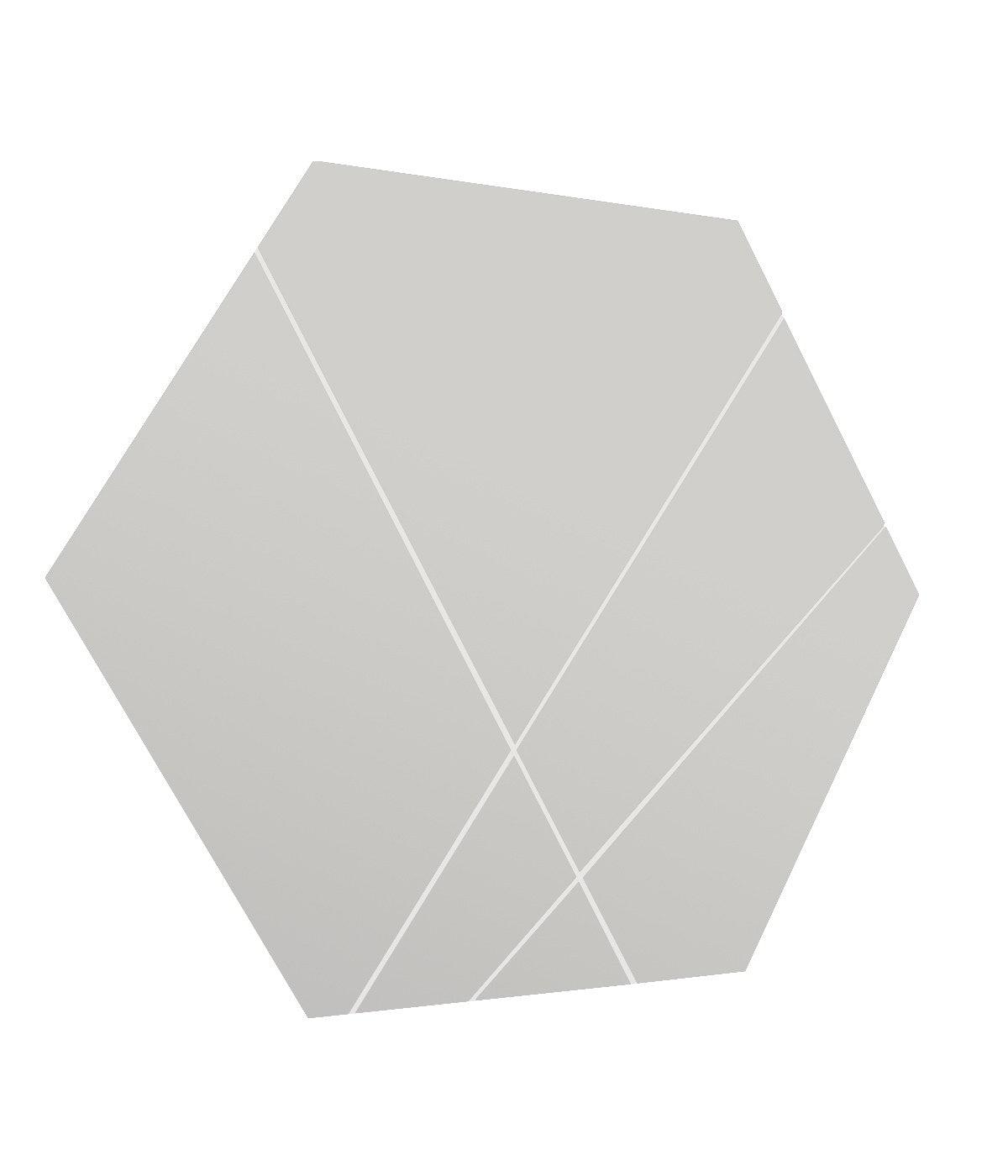 Oglindă Saga - White, Alb, 2x60x70 cm