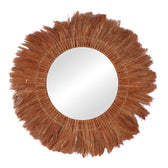 Oglinda Seire Boho Natural 50x50 cm