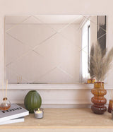 Oglindă Vocal - White, Alb, 2x75x50 cm