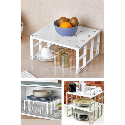 Dulap Bucatarie Organizator de bucatarie Kitchen Organizer 8100, Alb, 27 x 31 x 15 cm