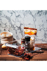 Organizator de bucatarie Kitchen Organizer M-E27-20-16, Transparent, 29x25x24 cm