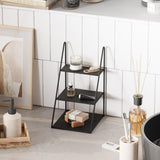 Organizator metalic Kalimnos, Negru