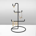 Organizator stand de bijuterii TK-003-B Jewellery Stand Organizer, Negru, 15x27x15 cm, foto produs