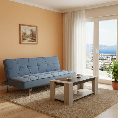 Pachet de mobilier pentru camera de zi pentru studenti, set Atmos de 2 piese