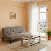 Pachet de mobilier pentru camera de zi pentru studenti, set Caalm de 2 piese