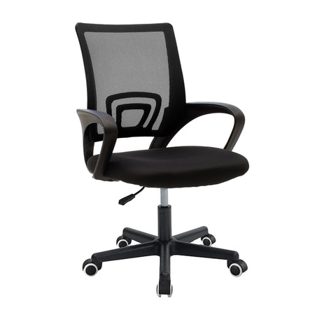 Pachet mobilier de birou pentru studenți Master set de 2 bucati, Negru, 50x120 cm