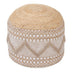 Puf Pallo pouf-scaun, iuta-bumbac, Natural, F40x30 cm