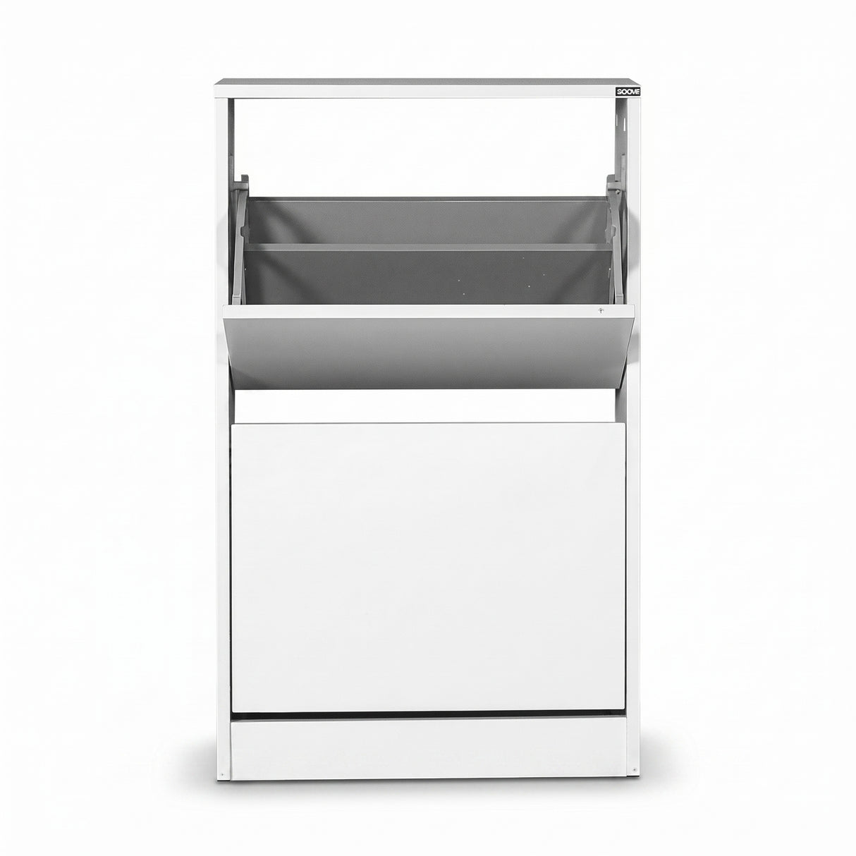 Pantofar Adore Compact, 10 Perechi, 2 Compartimente, Alb - Mov, 51x84x26 cm - Pantofar Adore Compact, 10 Perechi, 2 Compartimente, Alb, 51x84x26 cm, foto produs 6