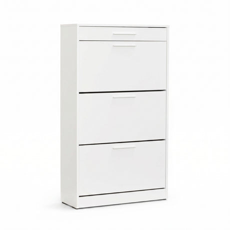 Pantofar Adore Extra, 3 compartimente, capacitate 18 perechi incaltaminte, 75 x 128 x 29 cm