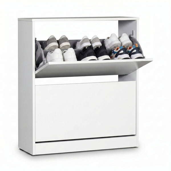 Pantofar Adore Max, 12 Perechi, 2 Compartimente, 73x84x26 cm