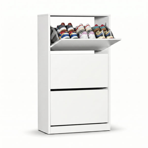 Pantofar Adore Max Plus, 18 Perechi, 3 Compartimente, 73x119x26 cm