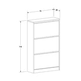 Pantofar Adore Max Plus, 18 Perechi, 3 Compartimente, 73x119x26 cm - Maro