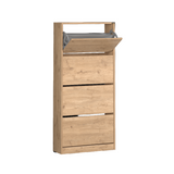 Pantofar Adore Max XL, 24 Perechi, 4 Compartimente, 73x157x26 cm - Natural