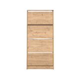 Pantofar Adore Max XL, 24 Perechi, 4 Compartimente, 73x157x26 cm - Natural