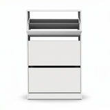 Pantofar Adore Max Plus, 18 Perechi, 3 Compartimente, 73x119x26 cm - Alb