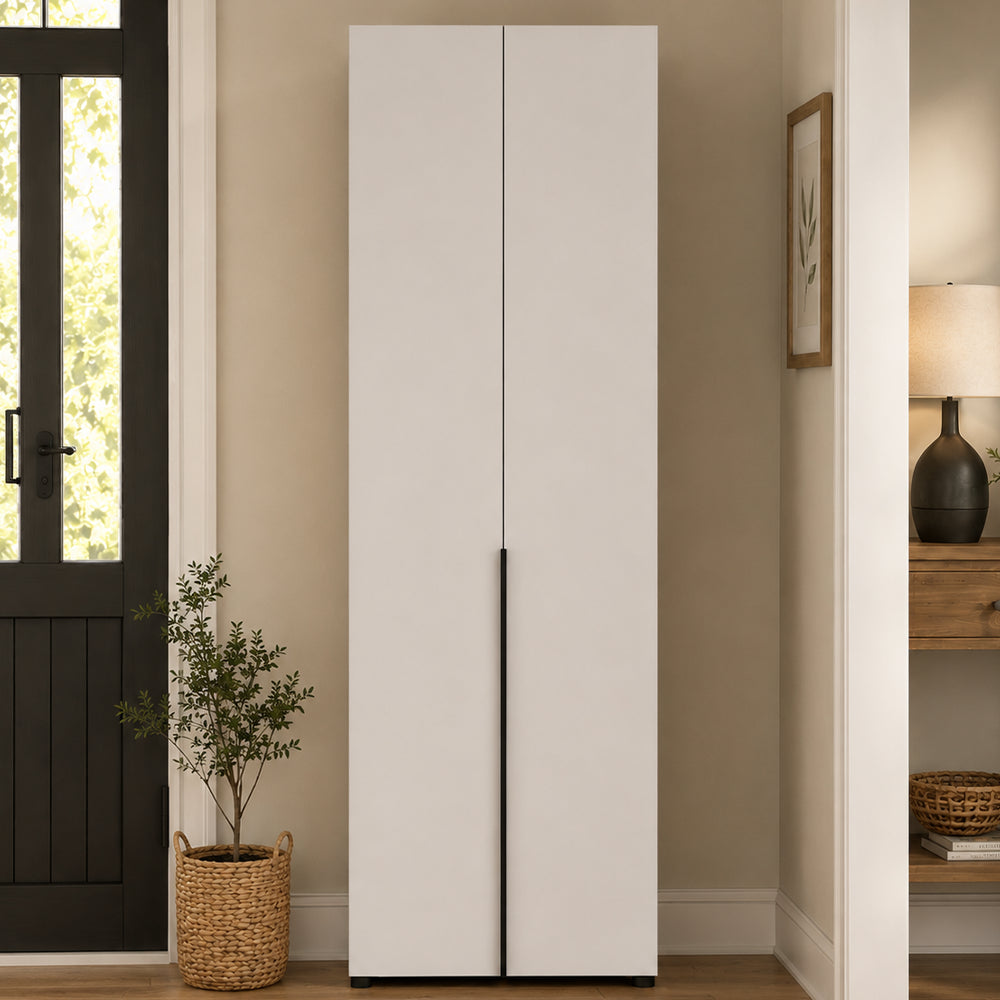 Pantofar Adore Porto, 10 rafturi, Stejar - Bej, 72x210x34 cm