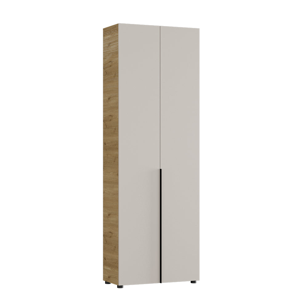 Pantofar Adore Porto, 10 rafturi, Stejar - Bej, 72x210x34 cm