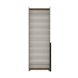 Pantofar Adore Porto, 10 rafturi, Stejar - Bej, 72x210x34 cm