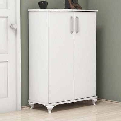 Pantofar Atk, Alb, 72x100x32,5 cm