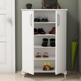 Pantofar ATK, Alb, 72x100x32,5 cm